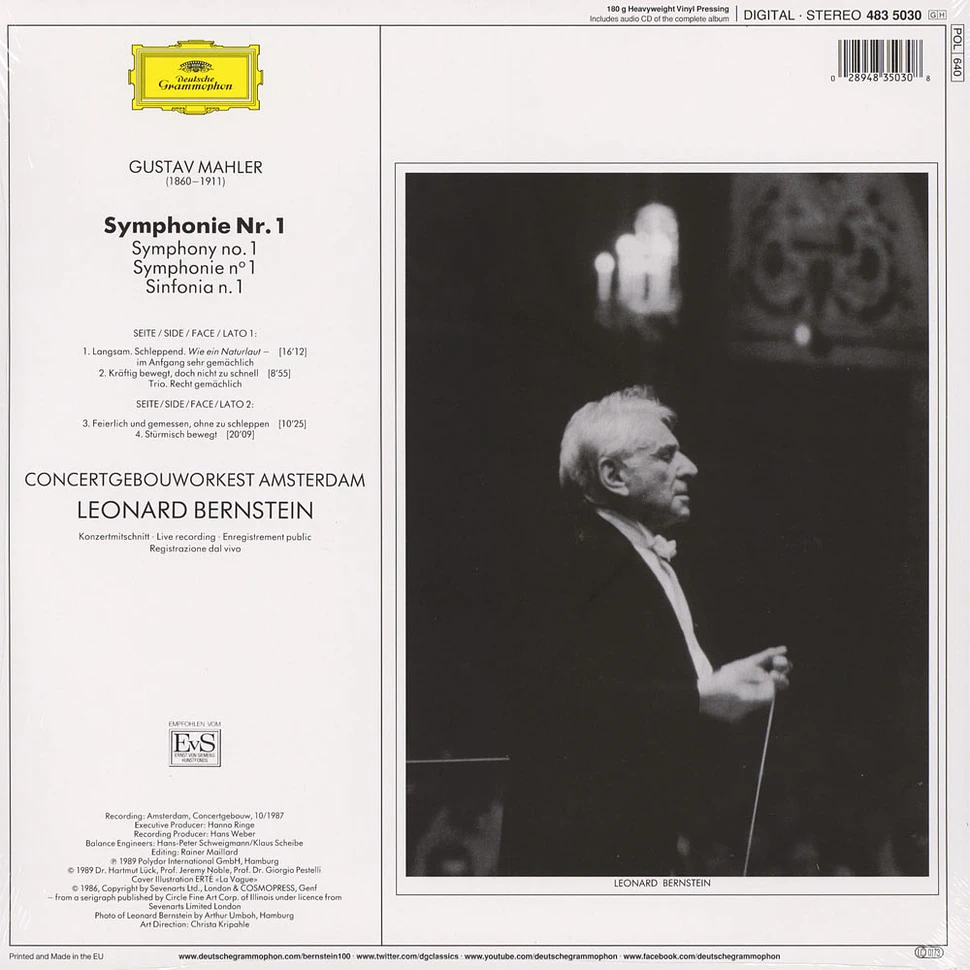 Leonard Bernstein & Concertgebouw Orkest Amsterdam - Mahler: Sinfonie 1
