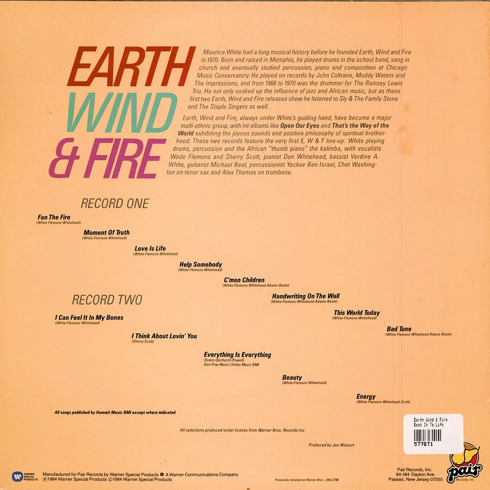 Earth, Wind & Fire - Beat It To Life