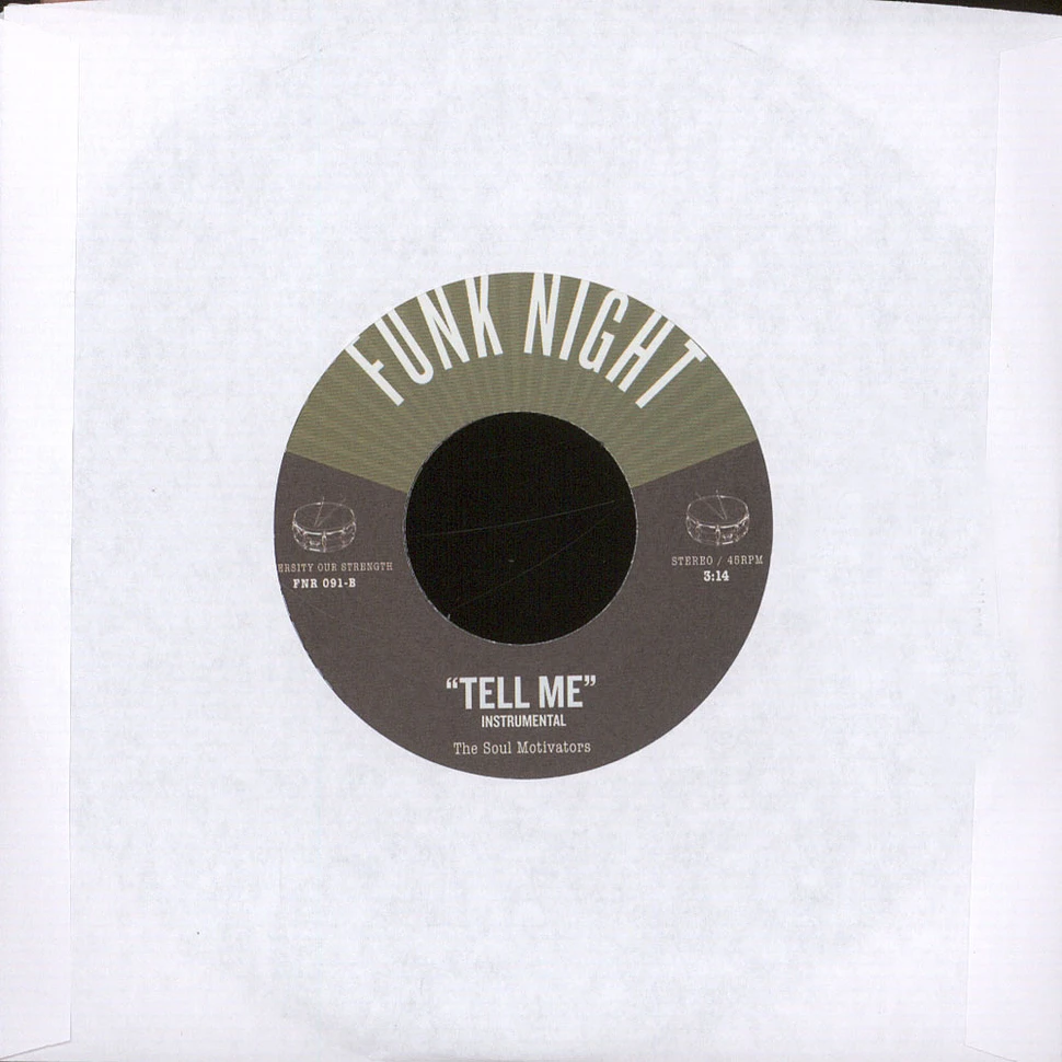 Rickey Calloway & The Soul Motivators - Tell Me / Instrumental