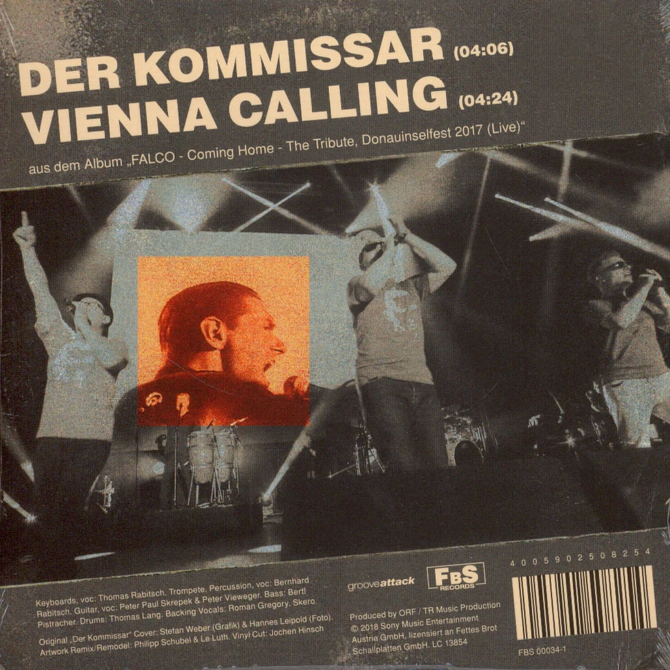 Falco & Fettes Brot - Der Kommissar / Vienna Calling