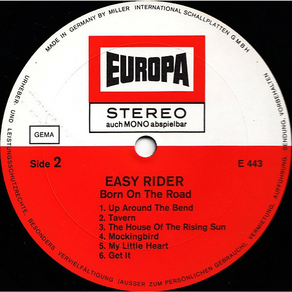 V.A. - Born On The Road: Easy Rider