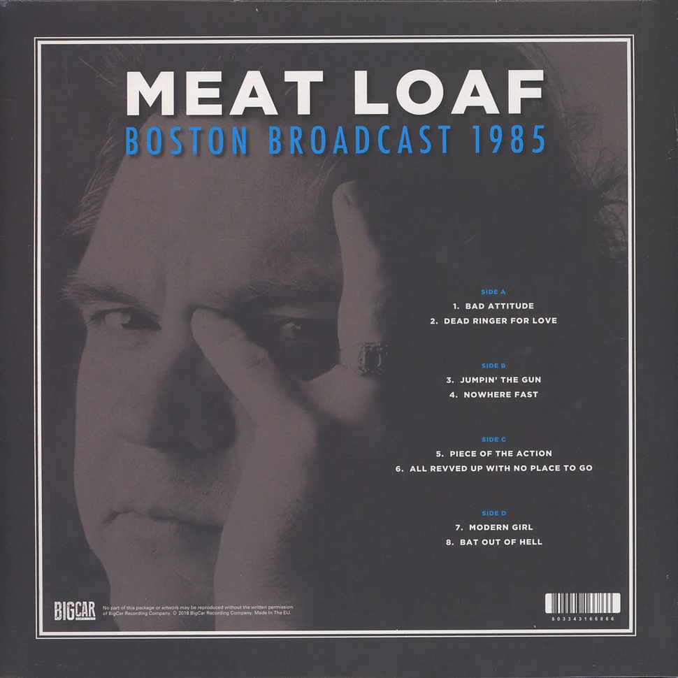 Meatloaf - Boston Broadcast 1985 Deluxe Edition