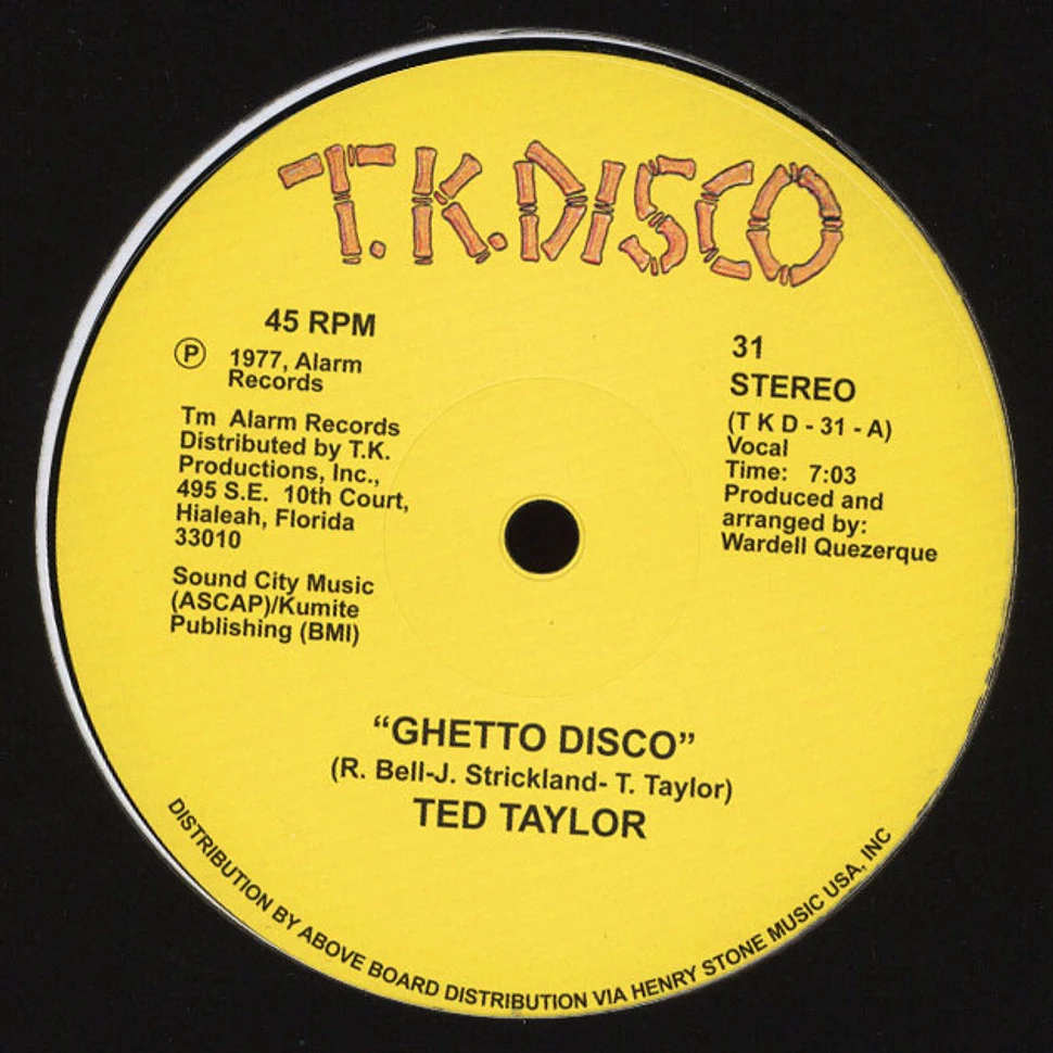 Ted Taylor - Ghetto Disco