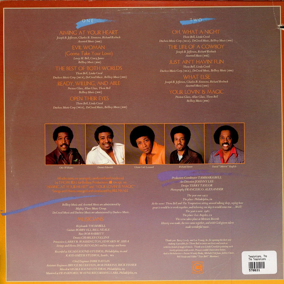 The Temptations - The Temptations