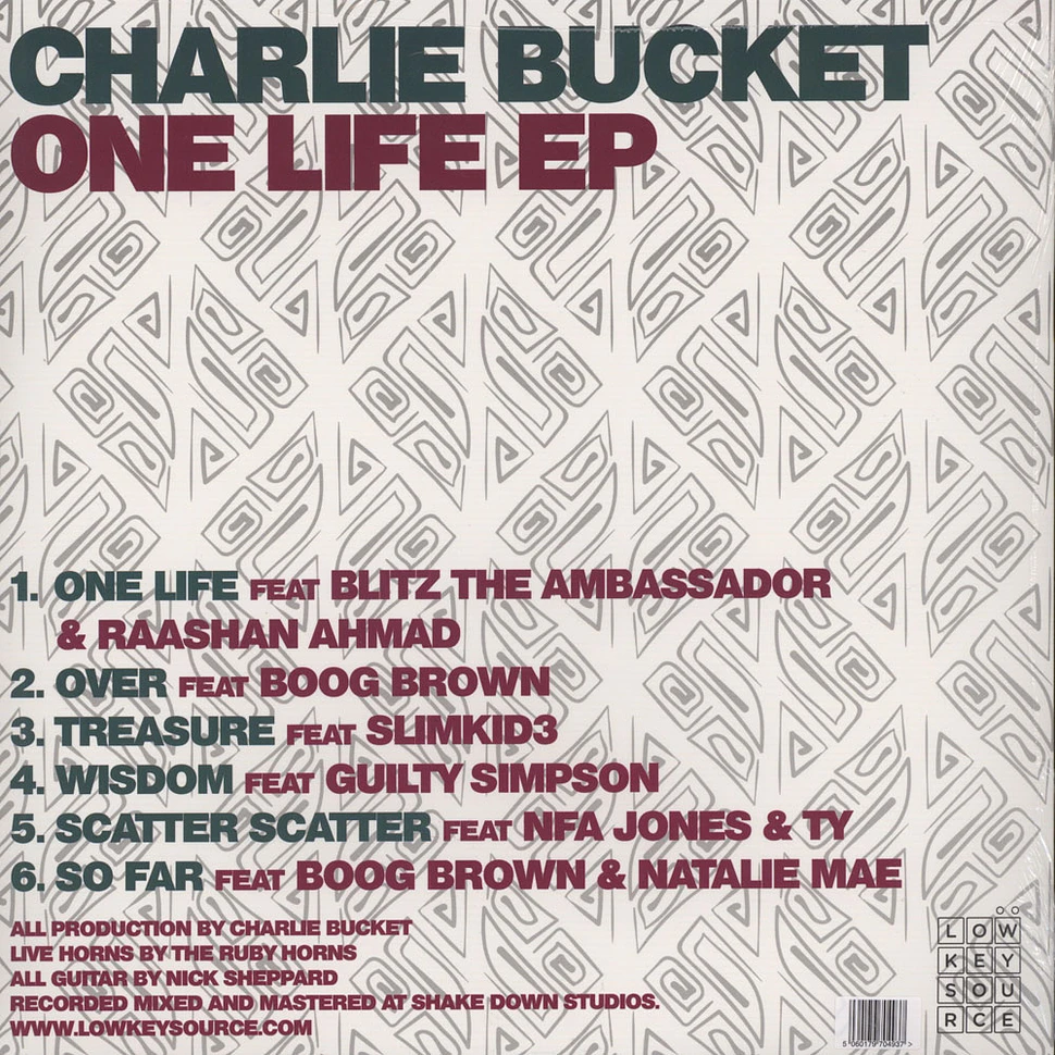 Charlie Bucket - One Life EP