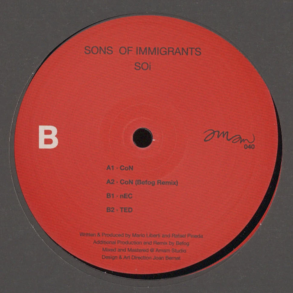 Sons Of Immigrants - SOi