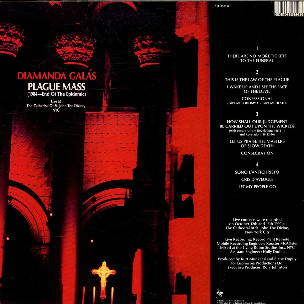 Diamanda Galás - Plague Mass