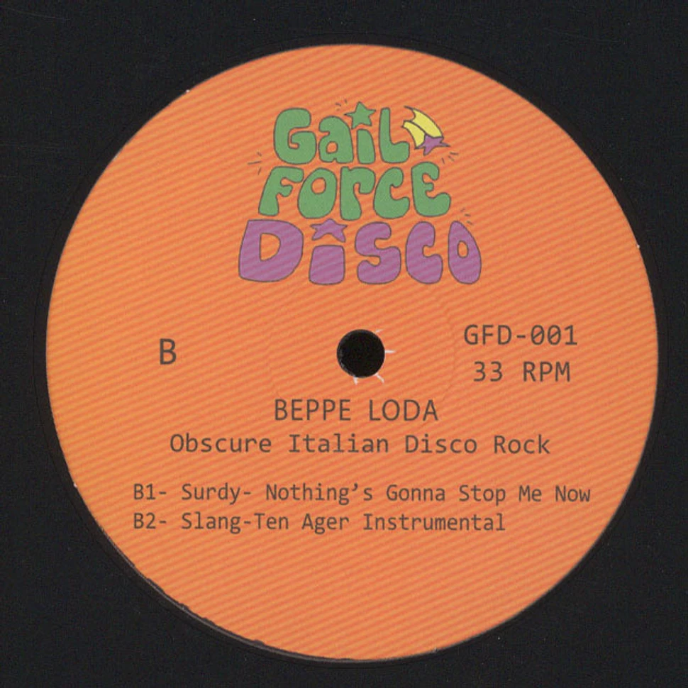 Beppe Loda - Obscure Italian Disco