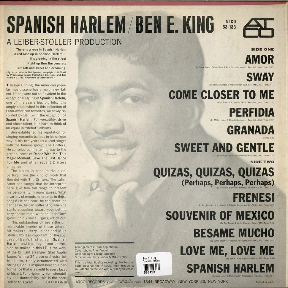 Ben E. King - Spanish Harlem