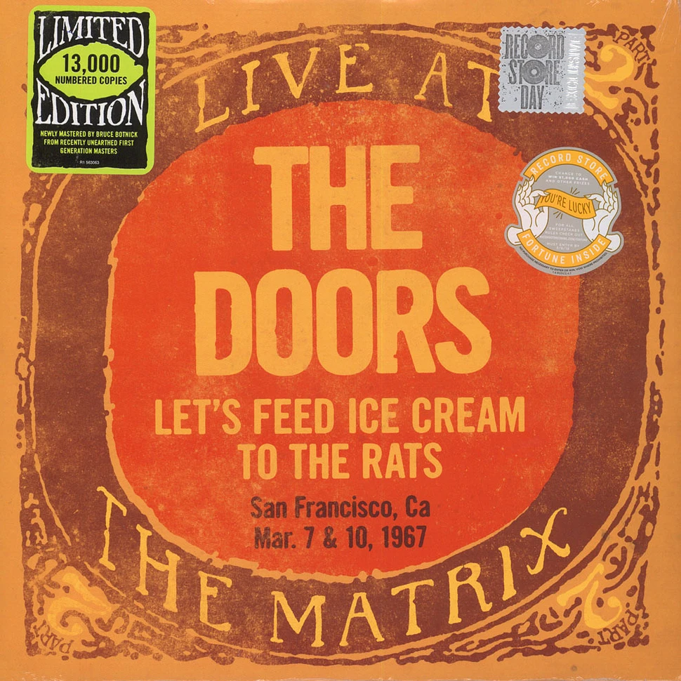 The Doors - The Matrix: Let's Feed Ice Cream To The Rats, San Francisco, CA March 7 & 10, 1967