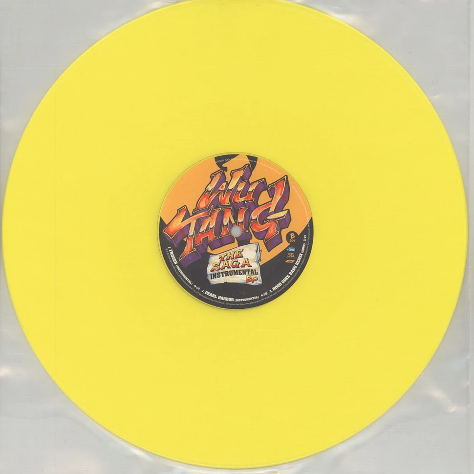 Wu-Tang Clan - The Saga Instrumentals Yellow Vinyl Edition