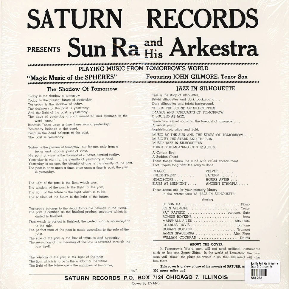 The Sun Ra Arkestra Featuring John Gilmore - Jazz In Silhouette