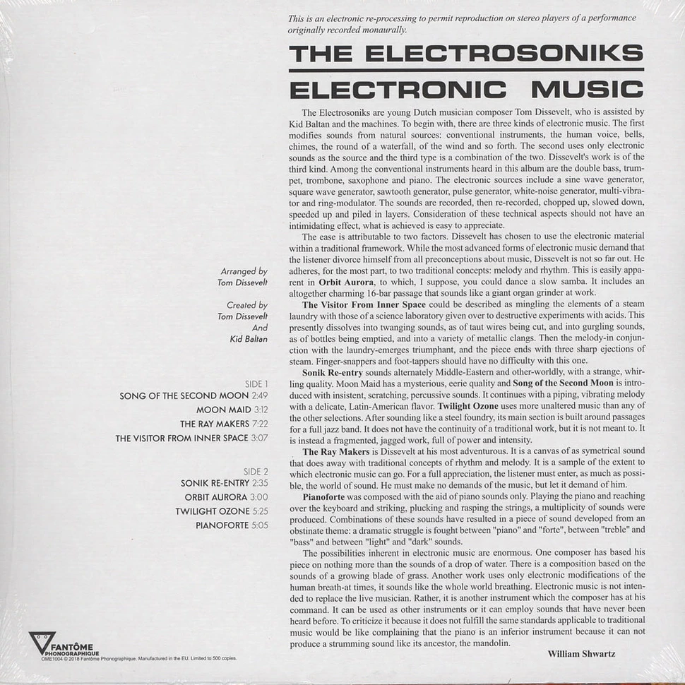 The Electrosoniks - Electronic Music
