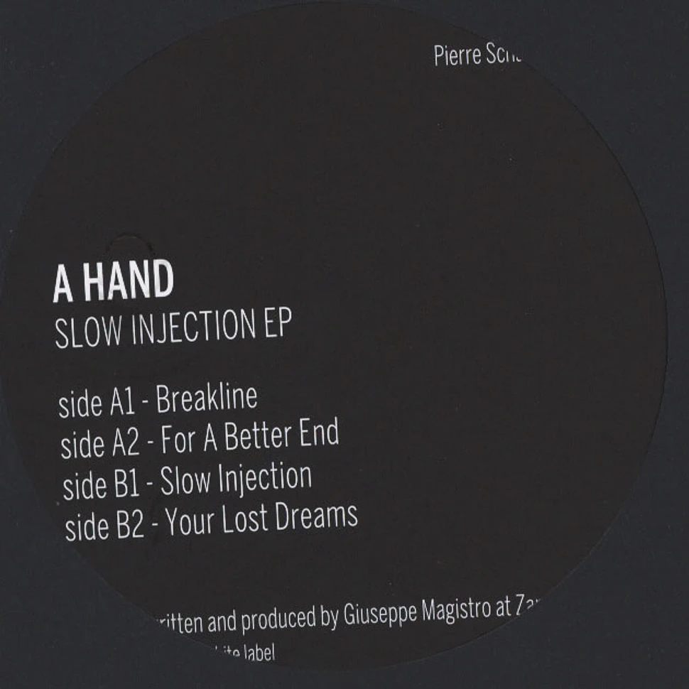 A Hand - Slow Injection EP