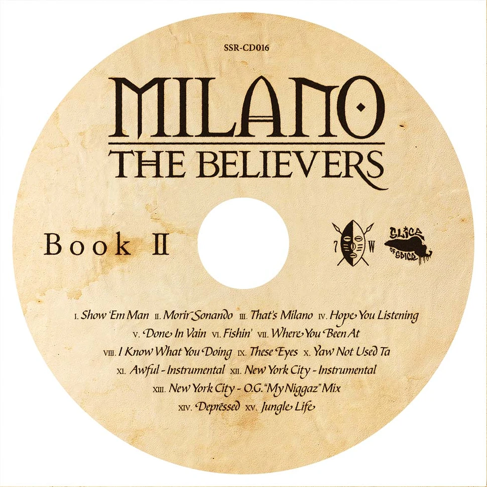 Milano Constantine (from D.I.T.C.) - The Believers Deluxe Edition