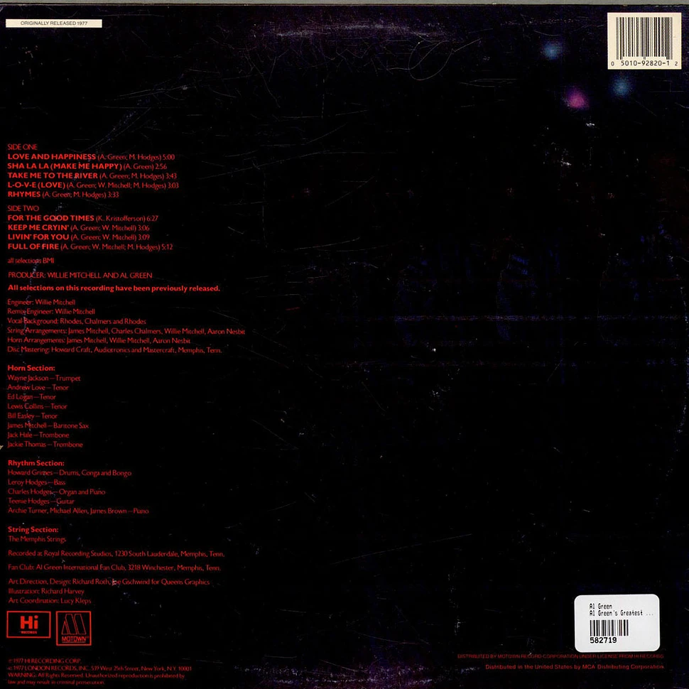 Al Green - Al Green's Greatest Hits (Volume II)
