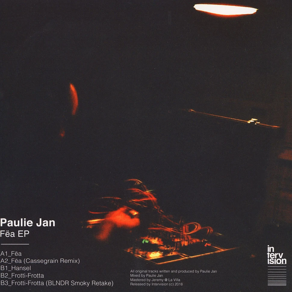 Paulie Jan - Fea EP Cassegrain & BLNDR Remixes