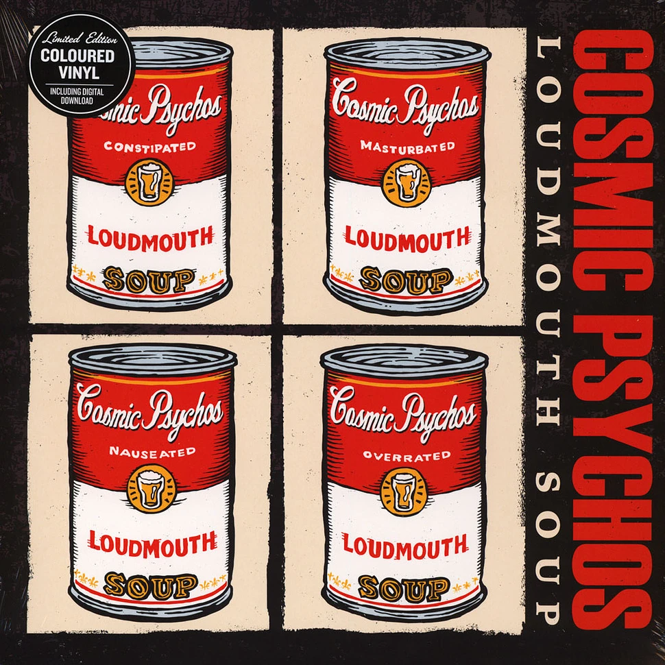 Cosmic Psychos - Loudmouth Soup Red Vinyl Edition