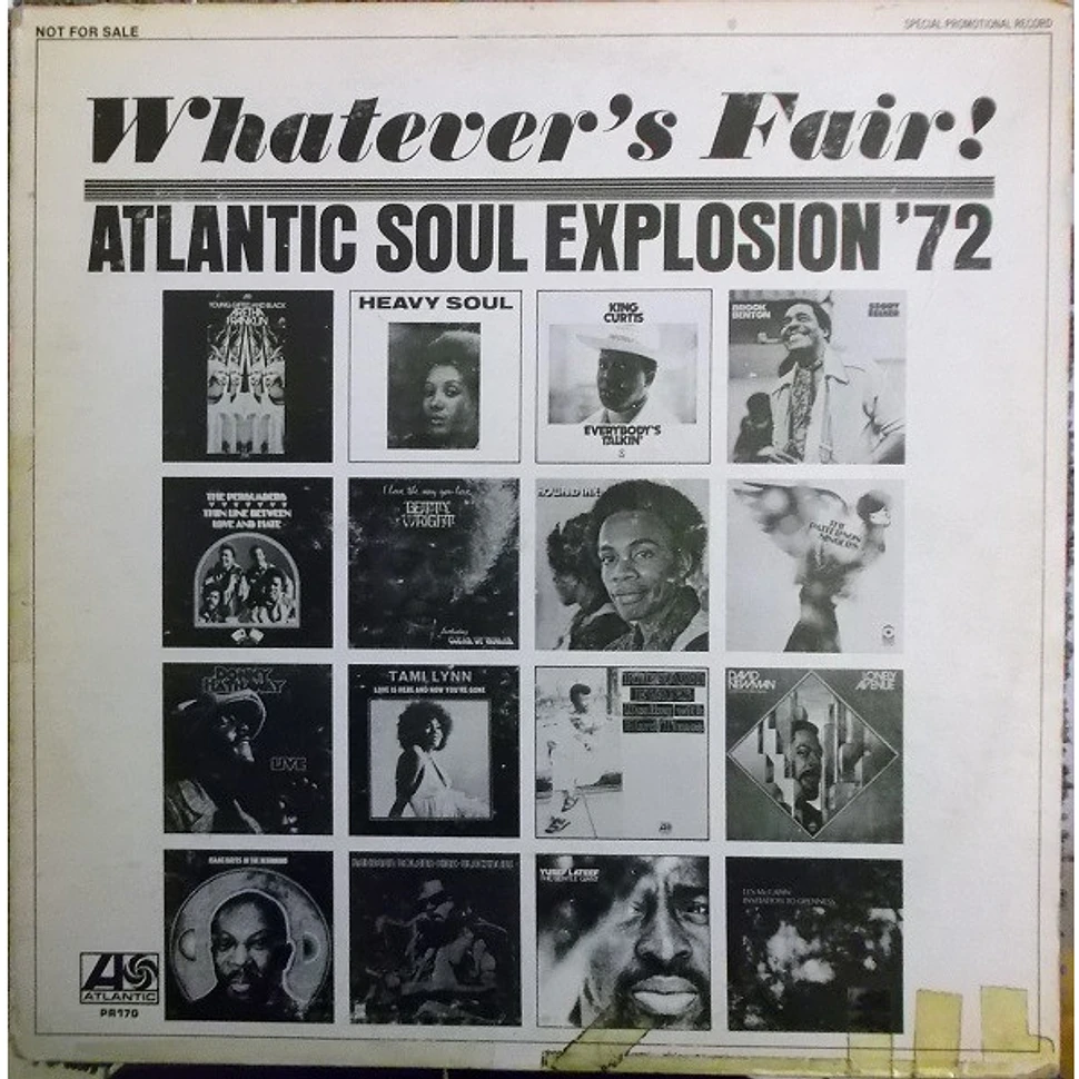 V.A. - Whatever's Fair! (Atlantic Soul Explosion '72)
