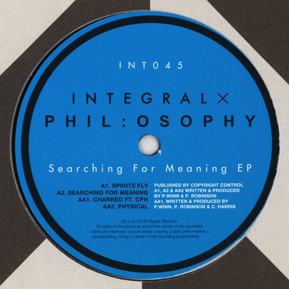 Phil:osophy - Searching For Meaning EP
