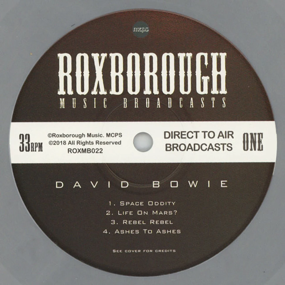 David Bowie - Santiago Colored Vinyl Edition