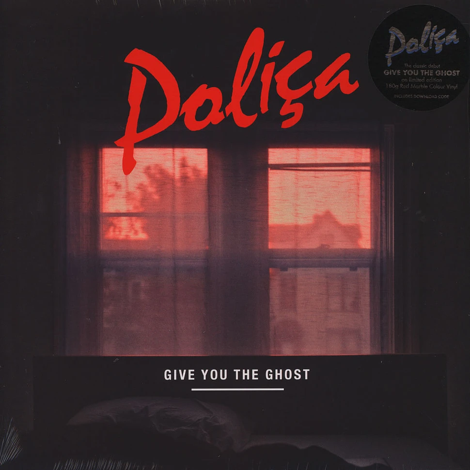 Polica - Give You The Ghost Red Marbled Vinyl Edition