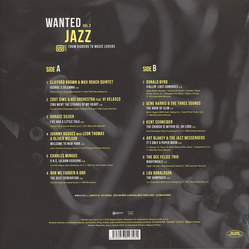 V.A. - Wanted Jazz Volume 2 - From Diggers To Music Lovers