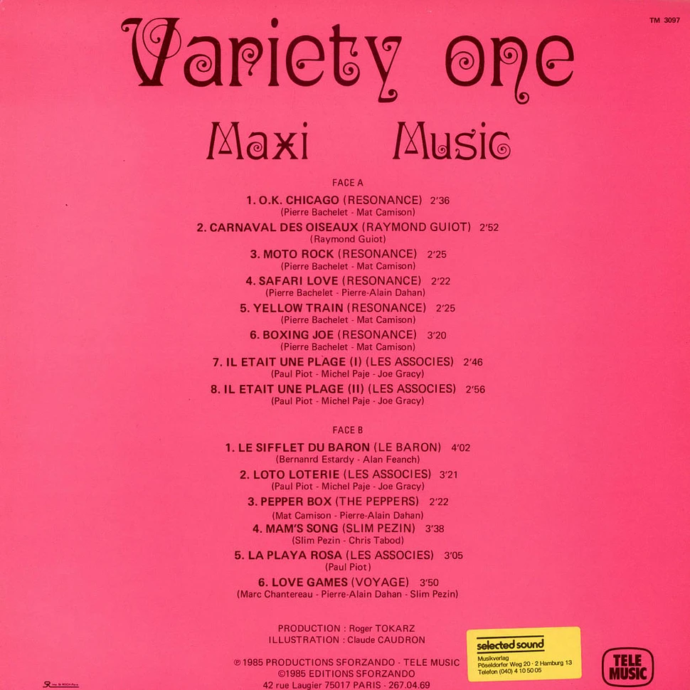 V.A. - Variety One - Maxi Music