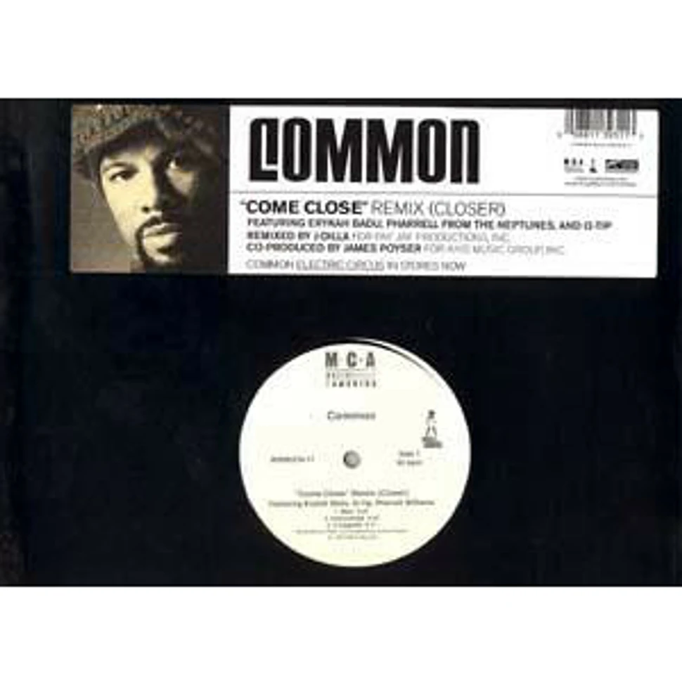 Common Featuring Erykah Badu, Pharrell Williams And Q-Tip - Come Close (Remix) (Closer)