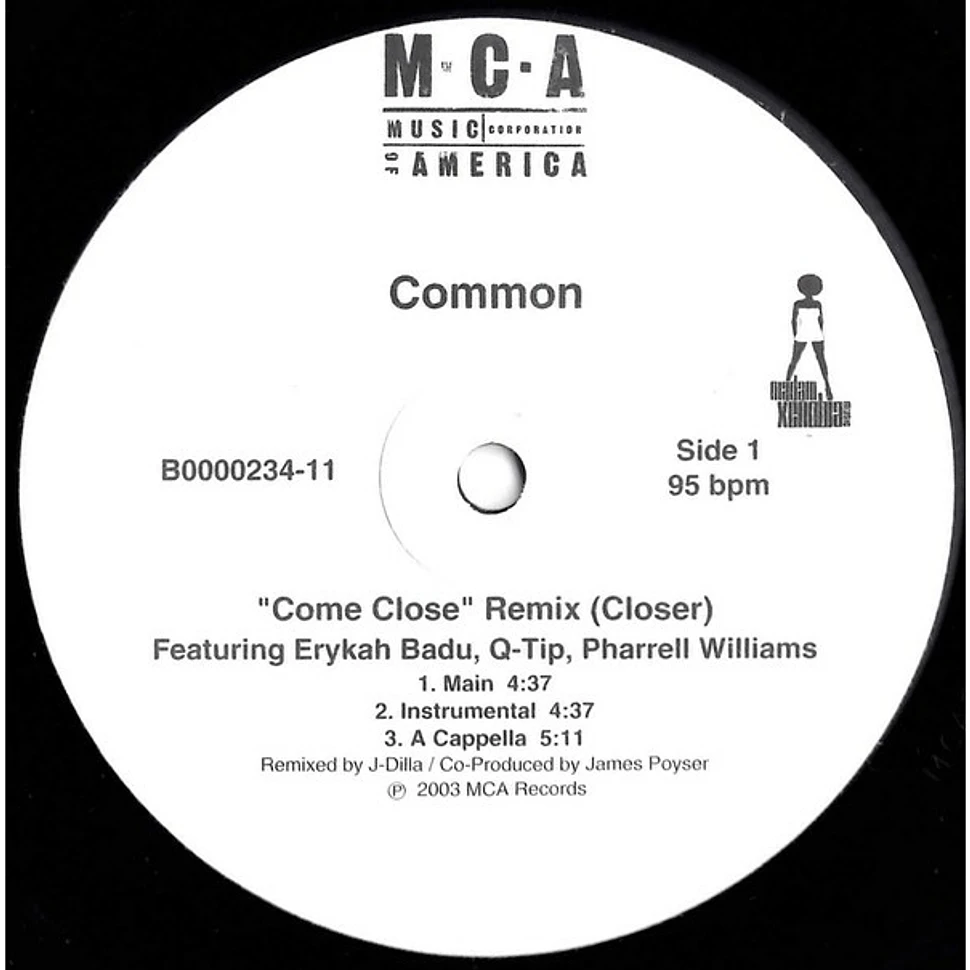 Common Featuring Erykah Badu, Pharrell Williams And Q-Tip - Come Close (Remix) (Closer)