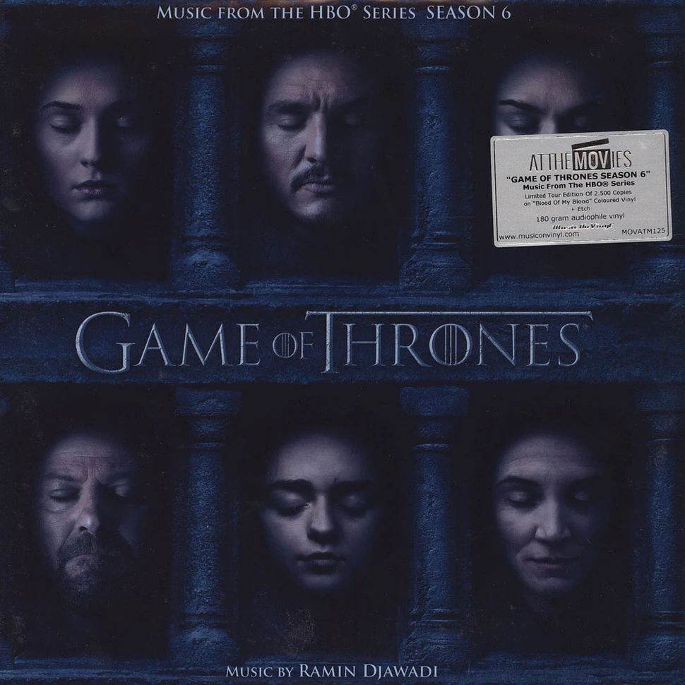 Ramin Djawadi - OST Game Of Thrones Season 6 Red Vinyl Edition