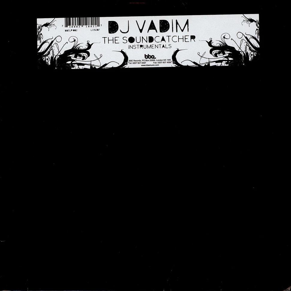 DJ Vadim - The Soundcatcher Instrumentals