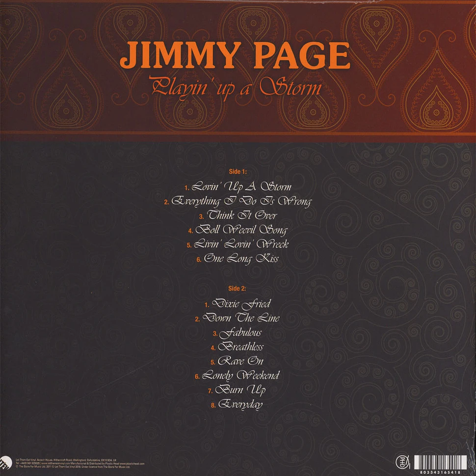 Jimmy Page - Playin Up A Storm