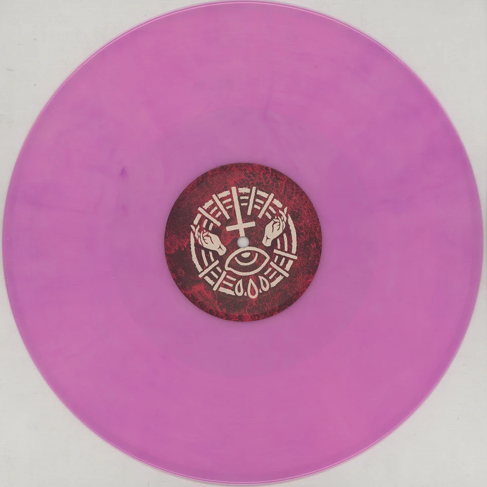 Deathmachine - Nasty / World's End Clear & Solid Purple Mixed Vinyl Edition