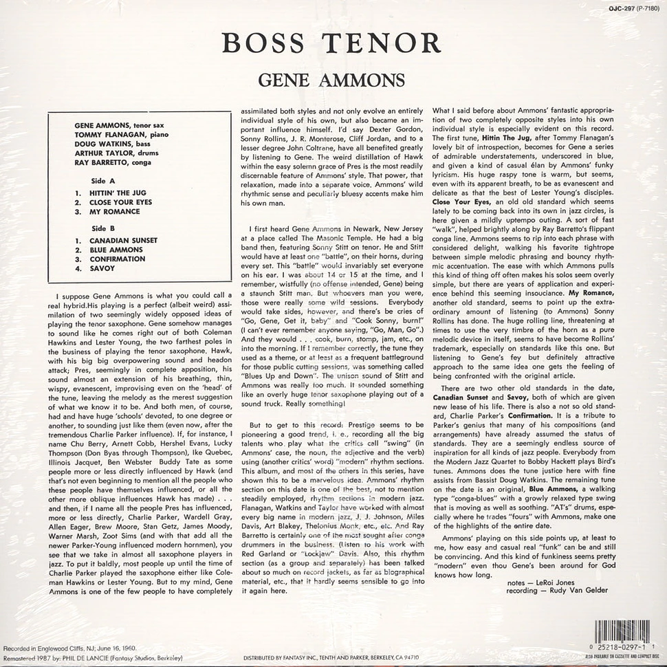 Gene Ammons - Boss Tenor