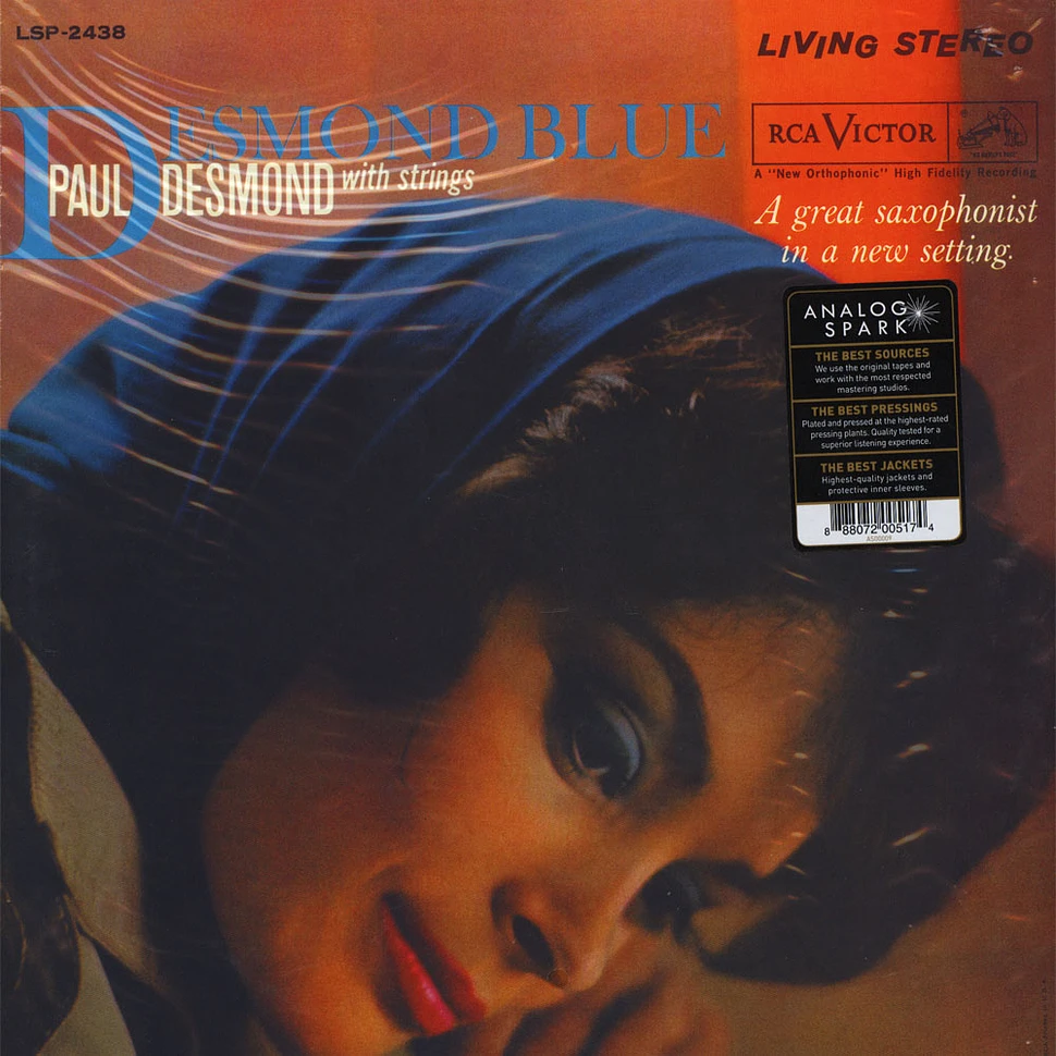 Paul Desmond With Strings - Desmond Blue