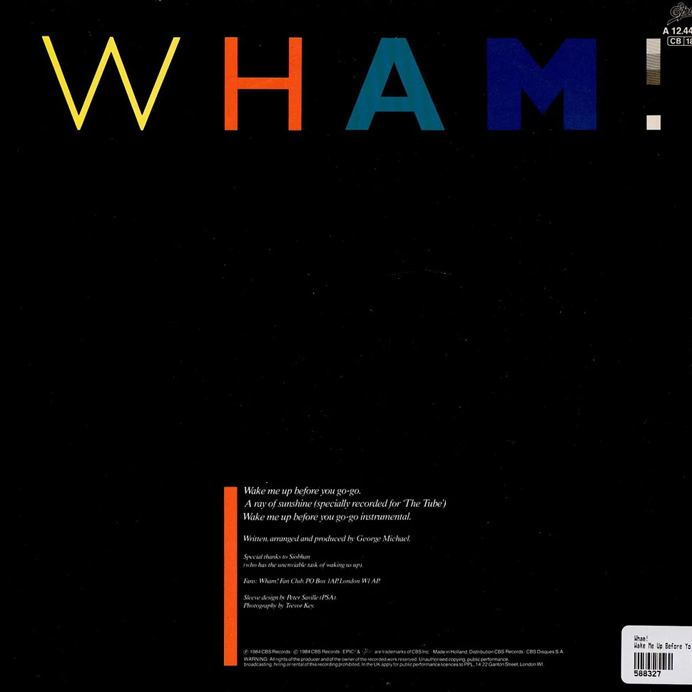 Wham! - Wake Me Up Before You Go-Go