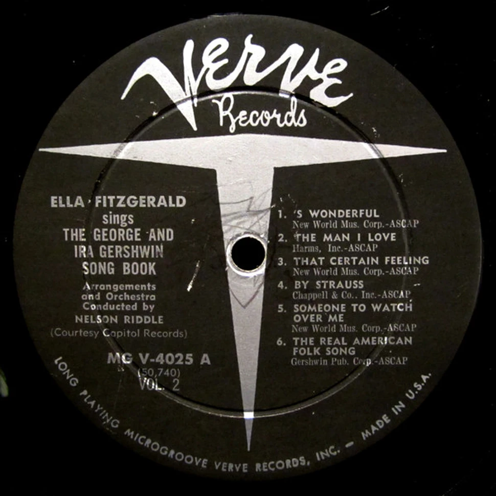 Ella Fitzgerald - Ella Fitzgerald Sings The George And Ira Gershwin Song Book (Volume Two)