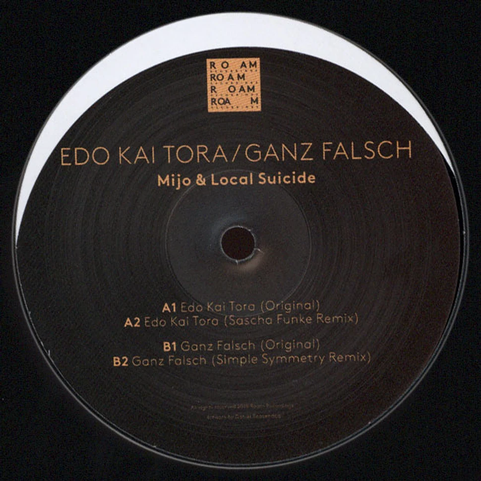 Mijo & Local Suicide - Edo Kai Tora / Ganz Falsch Simple Symmetry & Sascha Funke Remixes