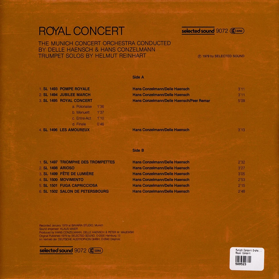 The Munich Concert Orchestra - Royal Concert