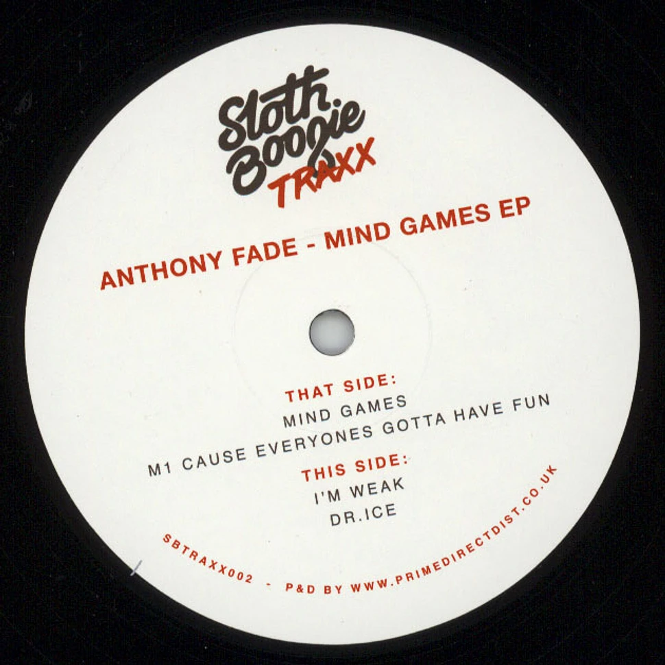 Anthony Fade - Mind Games EP