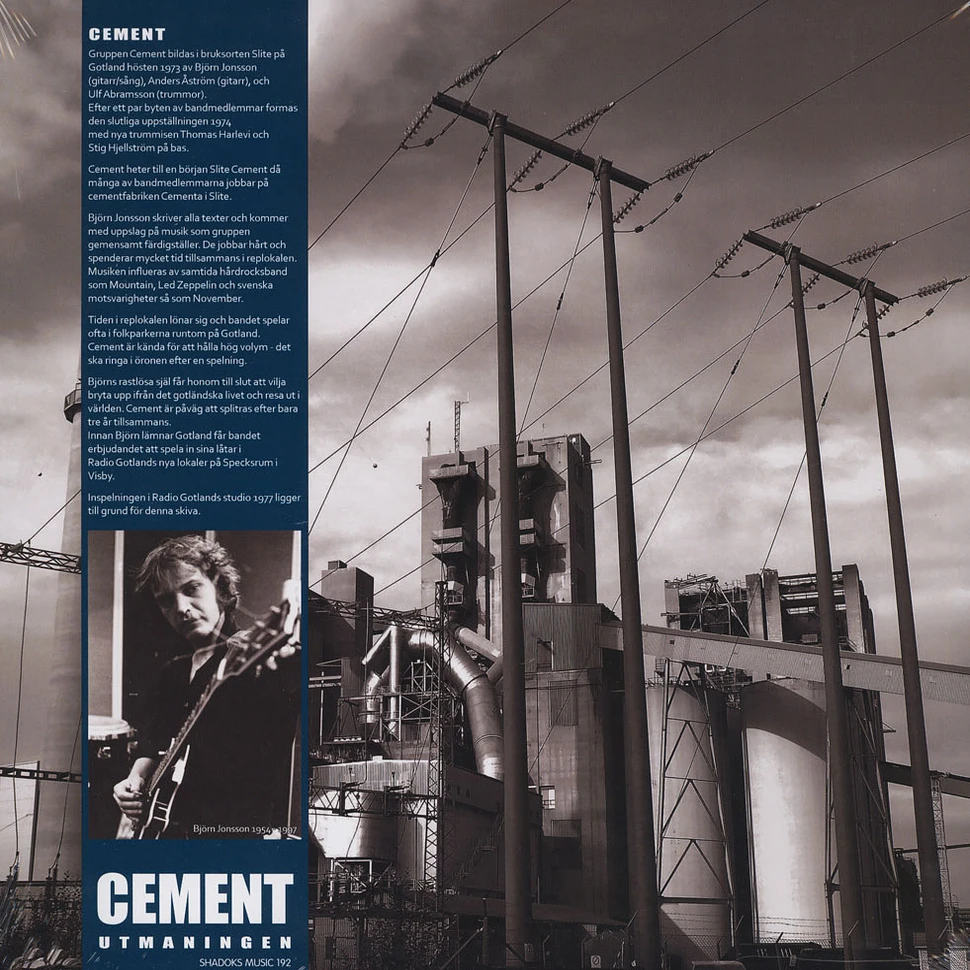Cement - Utmaningen Green Vinyl Edition
