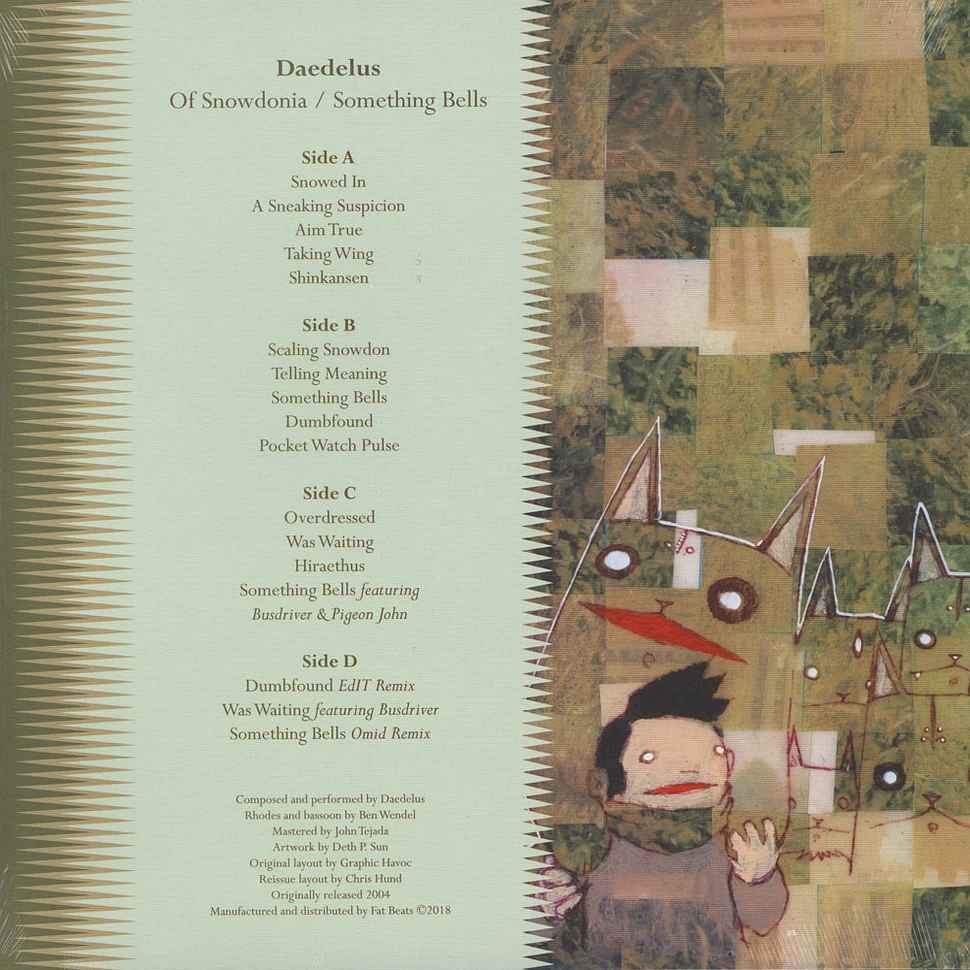 Daedelus - Of Snowdonia & Something Bells Green Vinyl Edition