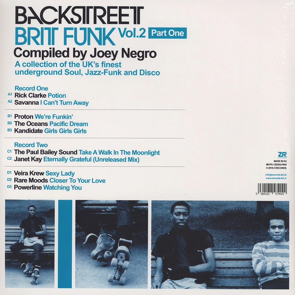 Joey Negro - Backstreet Brit Funk Volume Two Part One