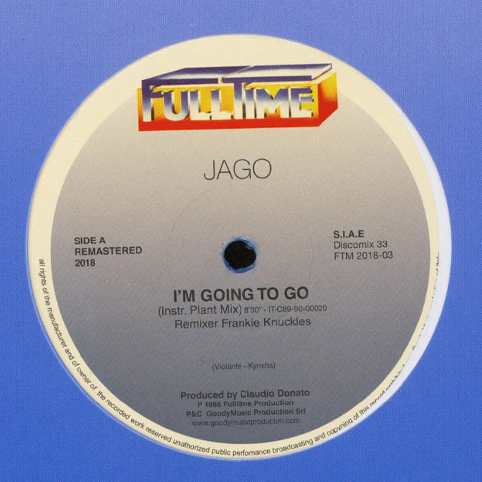 Jago - I'm Going To Go Blue Vinyl Edition