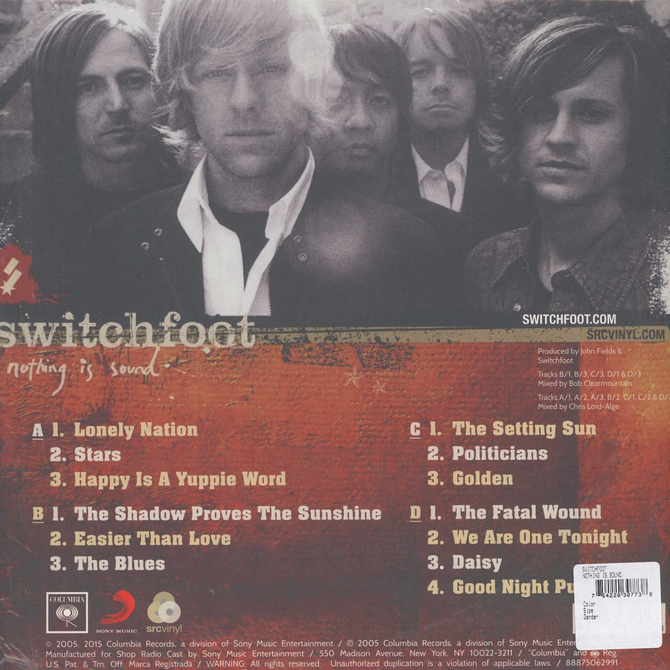 Switchfoot - Nothing Is Sound