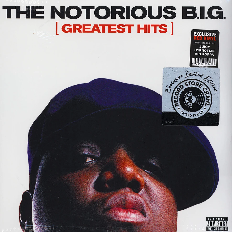 The Notorious B.I.G. - Greatest Hits Transculent Red Vinyl Edition