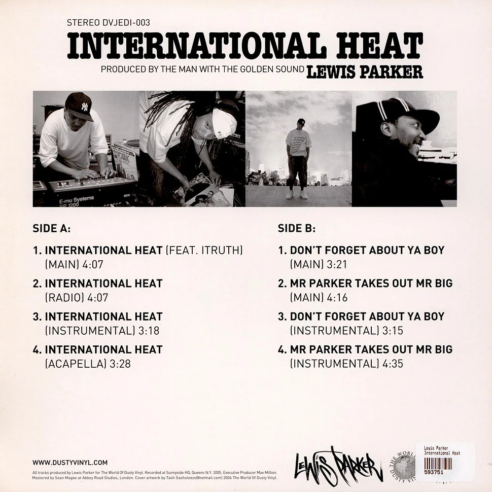Lewis Parker - International Heat