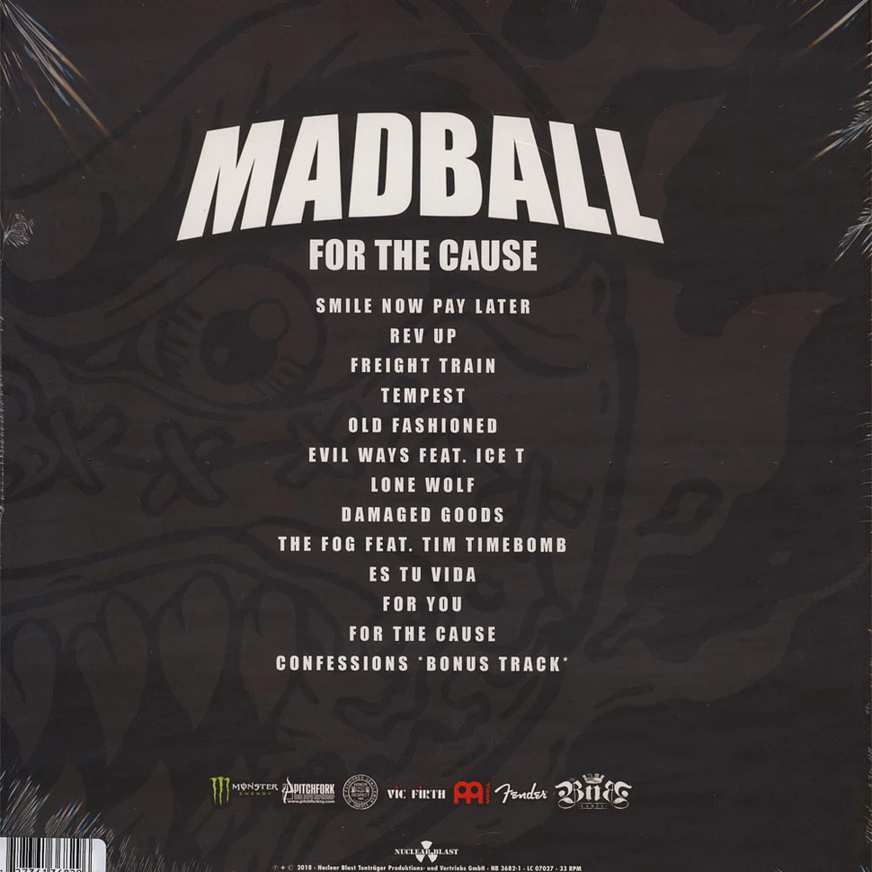 Madball - For The Cause White Vinyl Edition
