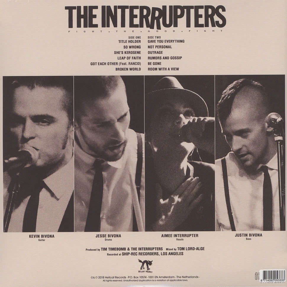 Interrupters The - Fight The Good Fight